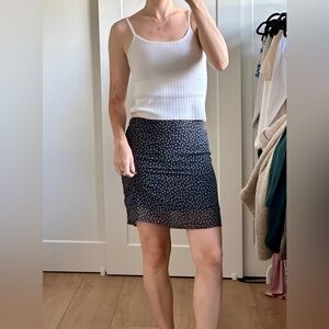 Brandy Melville Floral Skirt